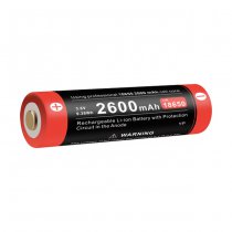 Klarus 18650 Battery 3.7V 2600mAh Micro-USB