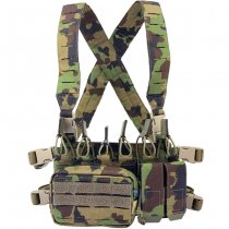 Pitchfork MicroMod SMG Chest Rig Complete Set - SwissCamo