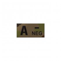 Pitchfork A NEG Blood Type IR Patch - SwissCamo