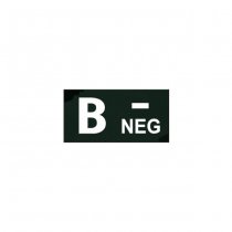 Pitchfork B NEG Blood Type IR Patch - SwissCamo
