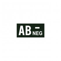 Pitchfork AB NEG Blood Type IR Patch - Ranger Green