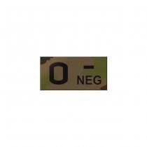 Pitchfork O NEG Blood Type IR Patch - SwissCamo