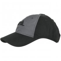 Helikon Logo Cap - Black / Shadow Grey B