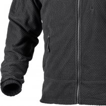 Helikon Alpha Tactical Grid Fleece Jacket - Black - XS