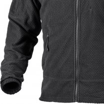 Helikon Alpha Tactical Grid Fleece Jacket - Black - XL