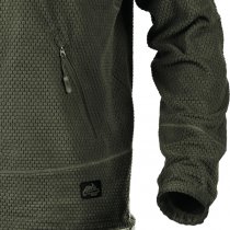 Helikon Alpha Tactical Grid Fleece Jacket - Olive - XS