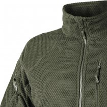 Helikon-Tex Alpha Tactical Grid Fleece Jacket - Olive - 2XL