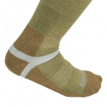 Helikon Merino Socks - Olive Green / Coyote - L