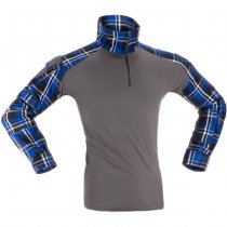 Invader Gear Flannel Combat Shirt - Blue