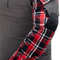 Invader Gear Flannel Combat Shirt - Red - S