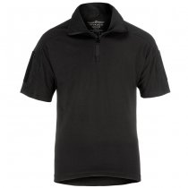 Invader Gear Combat Shirt Short Sleeve - Black - M