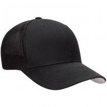 Flexfit Mesh Trucker Cap - Black - S/M