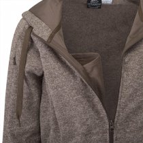 Helikon Covert Tactical Hoodie FullZip - Melange Light Tan - XS