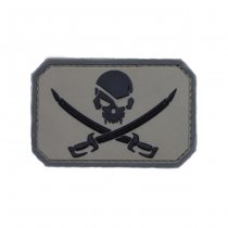 MSM PVC Pirate Skull - ACU Dark