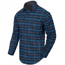 Helikon GreyMan Shirt - Blue Stonework Plaid