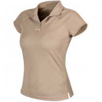 Helikon Women's UTL Polo Shirt TopCool Lite - Khaki - XL