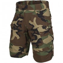 Helikon UTS Urban Tactical Shorts 11 PolyCotton Ripstop - Woodland