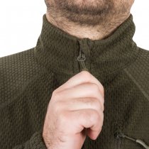 Helikon-Tex Alpha Tactical Grid Fleece Jacket - Navy Blue - 2XL