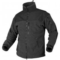 Helikon Classic Army Fleece Windblocker Jacket - Black - XL