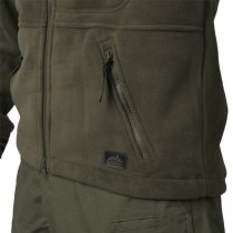 Helikon Polish Infantry Fleece Jacket - Black / PL Woodland - 3XL