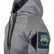 Helikon Urban Tactical Hoodie FullZip - Melange Black-Grey - XS