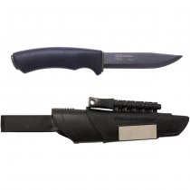 Morakniv Bushcraft Survival Black - Carbon Steel - Black