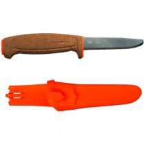 Morakniv Floating Serrated Knife - Orange