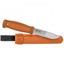 Morakniv Kansbol - Stainless Steel - Burnt Orange