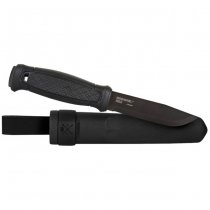 Morakniv Garberg Black C & Polymer Sheath - Carbon Steel - Black