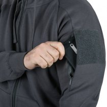 Helikon Urban Tactical Hoodie Lite FullZip - Black - XS