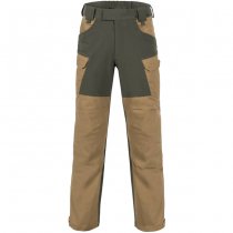 Helikon Hybrid Outback Pants Duracanvas - Coyote / Taiga Green - M - Long