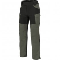 Helikon Hybrid Outback Pants Duracanvas - Taiga Green / Black - S - Long