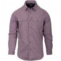 Helikon-Tex Covert Concealed Carry Shirt - Foggy Grey Plaid - S
