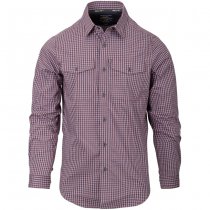 Helikon Covert Concealed Carry Shirt - Foggy Grey Plaid - XL