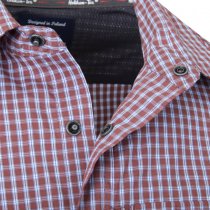 Helikon Covert Concealed Carry Shirt - Scarlet Flame Checkered - XS