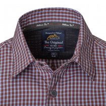 Helikon Covert Concealed Carry Shirt - Scarlet Flame Checkered - XL