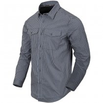 Helikon Covert Concealed Carry Shirt - Phantom Grey Checkered - L
