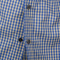 Helikon Covert Concealed Carry Short Sleeve Shirt - Royal Blue Checkered - S