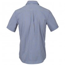 Helikon Covert Concealed Carry Short Sleeve Shirt - Royal Blue Checkered - 2XL