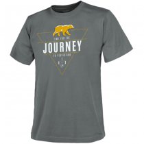 Helikon T-Shirt Journey To Perfection - Shadow Grey