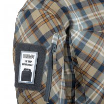 Helikon MBDU Flannel Shirt - Slate Blue Checkered - XS