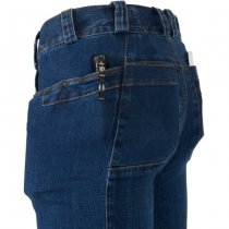 Helikon-Tex Covert Tactical Pants - Denim Mid Vintage Worn Blue - 2XL - Long