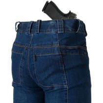 Helikon-Tex Covert Tactical Pants - Denim Mid Vintage Worn Blue - 2XL - Long
