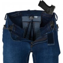 Helikon-Tex Covert Tactical Pants - Denim Mid Vintage Worn Blue - 2XL - Long
