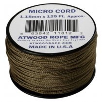 Atwood Rope Micro Cord 125ft - Coyote