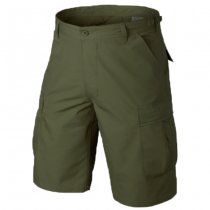 Helikon BDU Shorts PolyCotton Ripstop - Olive Green - L