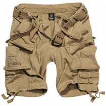 Brandit Savage Vintage Shorts - Beige - XL