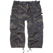 Brandit Industry Vintage 3/4 Shorts - Dark Camo - M