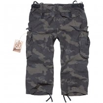 Brandit Industry Vintage 3/4 Shorts - Dark Camo - L