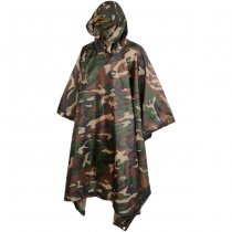 Brandit Ripstop Poncho - Woodland